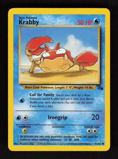 Krabby 51/62 - Fossil