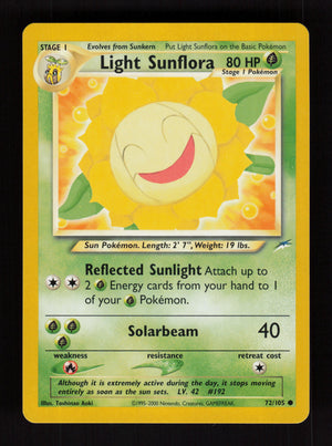Light Sunflora 72/105 - Neo Destiny