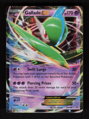 Gallade EX 34/108 - Roaring Skies
