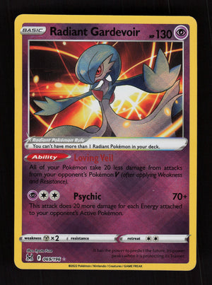 Radiant Gardevoir 069/196  - Radiant Rare - Lost Origin