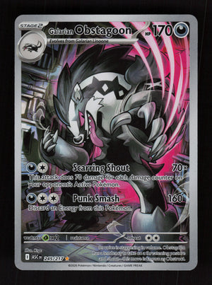 Galarian Obstagoon 245/217 - IR - Ascended Heroes