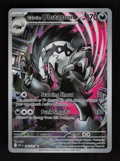 Galarian Obstagoon 245/217 - IR - Ascended Heroes
