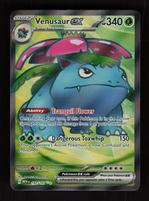Venusaur ex 182/165 - Ultra Rare - 151 MEW