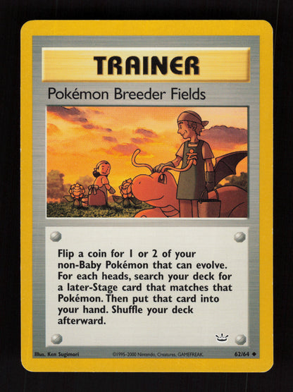 Pokémon Breeder Fields 62/64 - Neo Revelation