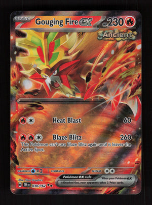 Gouging Fire ex 038/162 - Double Rare - Temporal Forces