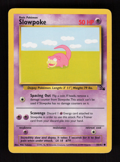 Slowpoke 55/62 - Fossil