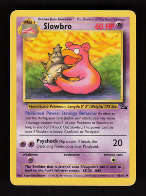 Slowbro 43/62 - Fossil