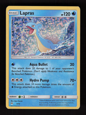 Lapras 5/12 - Promo - McDonald's Promos 2019
