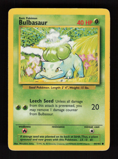 Bulbasaur 44/102 - Base set