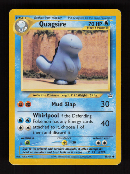 Quagsire 48/64 - Neo Revelation