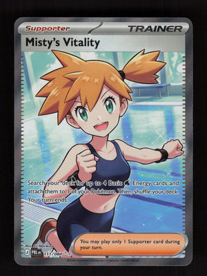 Misty's Vitality 111/084 - Ultra Rare - Pitch Black