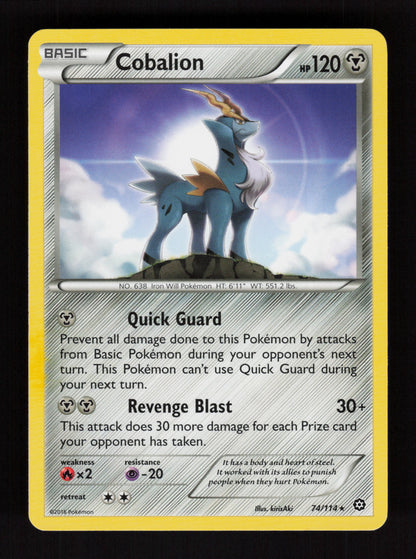 Cobalion 74/114 - Steam Siege
