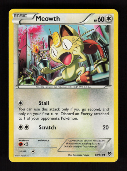 Meowth 88/114 - Steam Siege