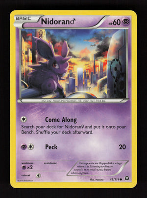Nidoran 43/114 - Steam Siege
