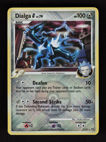 Dialga 7/127 - Reverse Holo Pokémon Leauge - Platinum