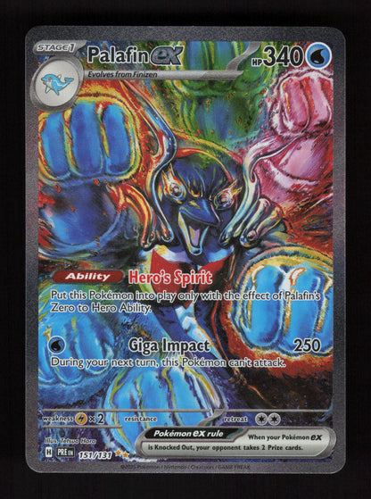 Palafin ex 151/131 - Special Illustration Rare - Prismatic Evolutions