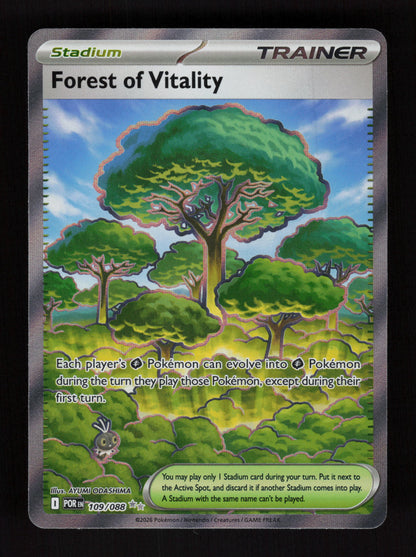 Forest of Vitality 109/088 - Ultra Rare - ME03: Perfect Order
