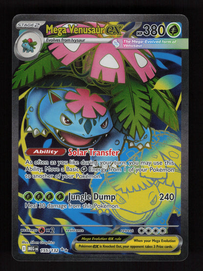 Mega Venusaur ex 155/132 - Ultra Rare - Mega Evolution