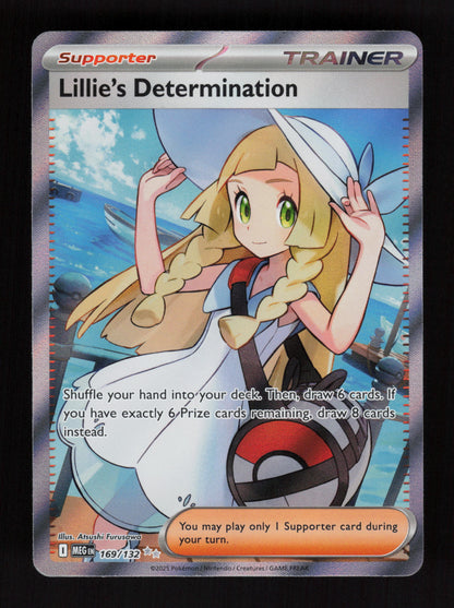 Lillie's Determination 169/132 - Ultra Rare - Mega Evolution