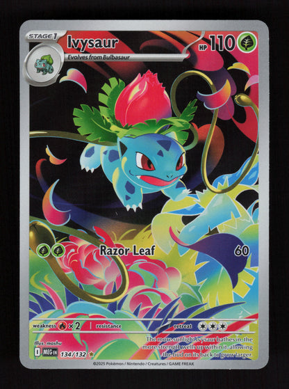 Ivysaur 134/132 - Illustration Rare - Mega Evolution