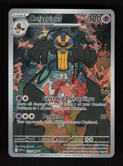 Cofagrigus 123/086 - Illustration Rare - White Flare
