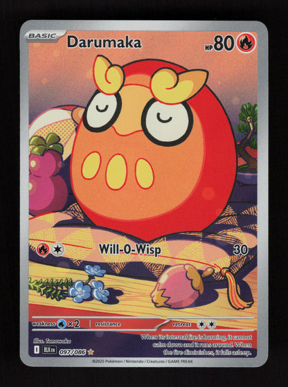 Darumaka 097/086 - Illustration Rare - Black Bolt