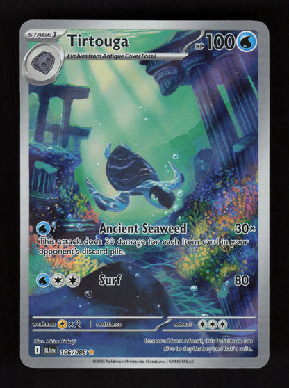 Tirtouga 106/086 - Illustration Rare - Black Bolt