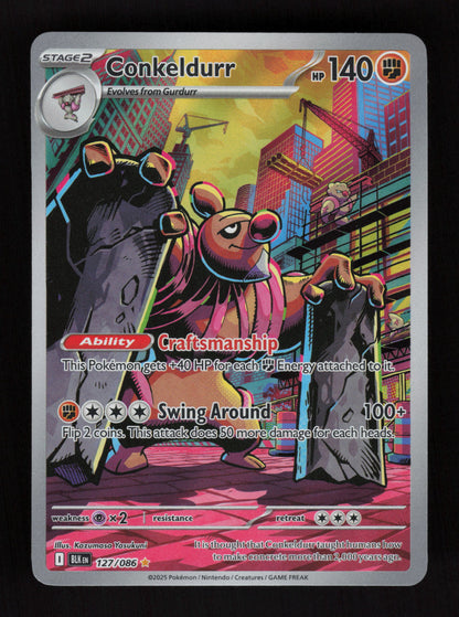 Conkeldurr 127/086 - Illustration Rare - Black Bolt
