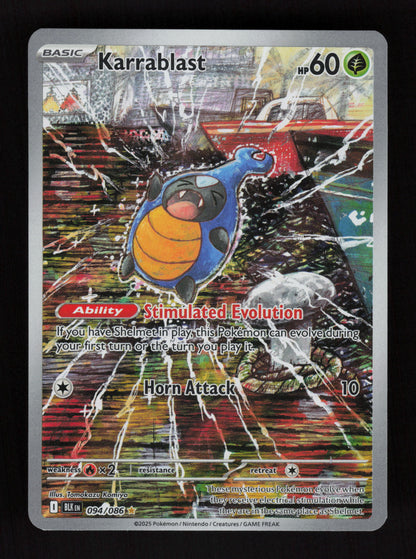 Karrablast 094/086 - Illustration Rare - Black Bolt