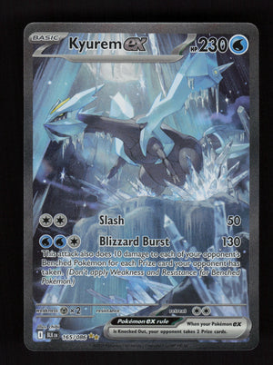 Kyurem ex 165/086 - Special Illustration Rare - Black Bolt