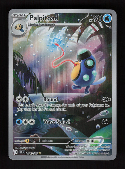Palpitoad 104/086 - Illustration Rare - Black Bolt