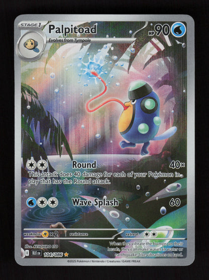 Palpitoad 104/086 - Illustration Rare - Black Bolt