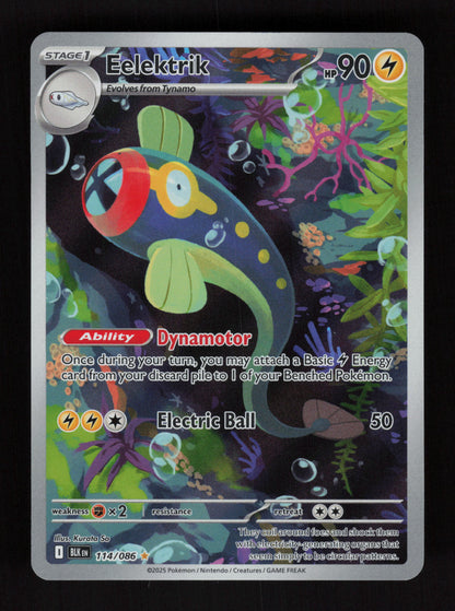 Eelektrik 114/086 - Illustration Rare - Black Bolt