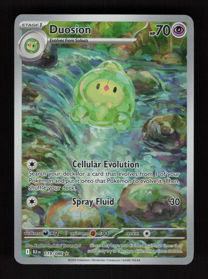 Duosion 119/086 - Illustration Rare - Black Bolt