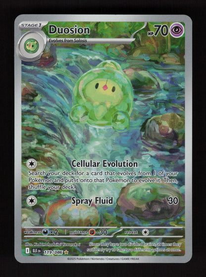 Duosion 119/086 - Illustration Rare - Black Bolt