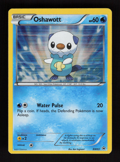 Oshawott BW03 - Promo
