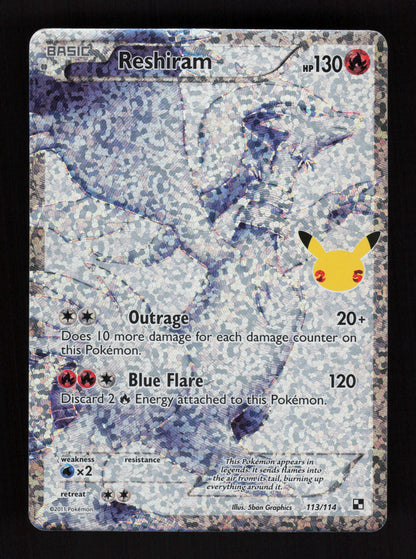 Reshiram 113/114 -  Celebrations: Classic Collection