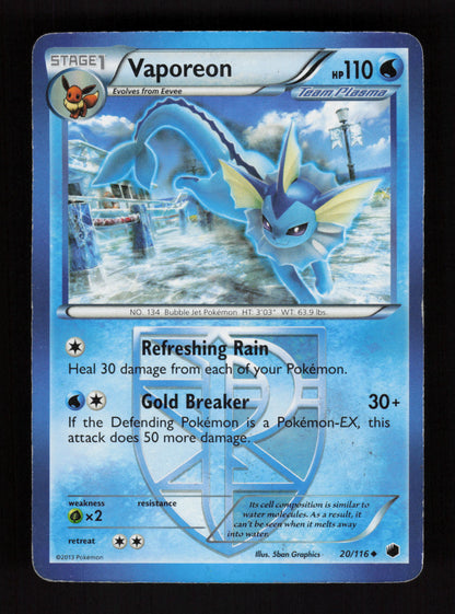 Vaporeon 20/116 - Plasma Freeze