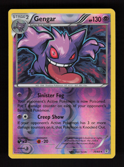Gengar 35/83 - Reverse Holo - Generations