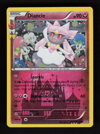 Diancie RC22/RC32 - Reverse Holo - Generations