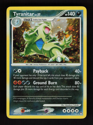 Tyranitar 17/123 - Holo -  Mysterious Treasures