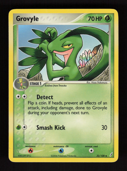 Grovyle 32/100 - Crystal Guardians