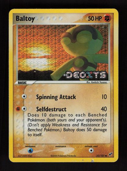 Baltoy 53/107 - Revers Holo - Deoxys