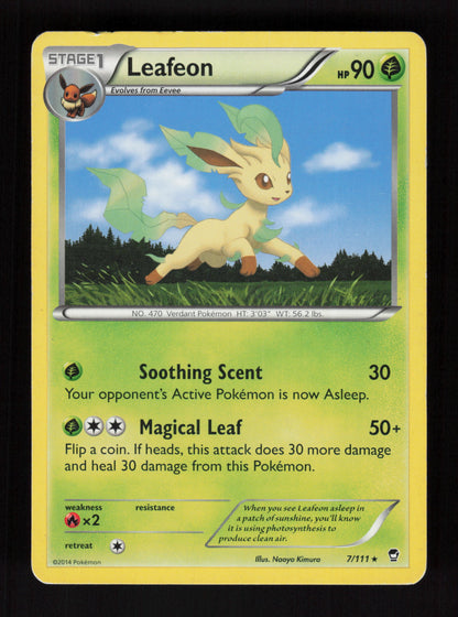 Leafeon 7/111 - Furious Fists