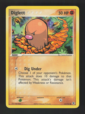 Diglett 61/112 - FireRed & LeafGreen