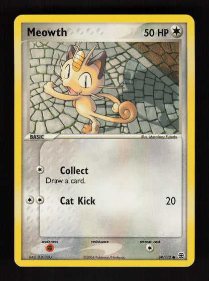 Meowth 69/112 - FireRed & LeafGreen