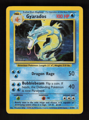 Gyarados 6/102 - Holo - Base Set