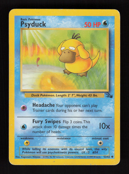 Psyduck 53/62 - Fossil