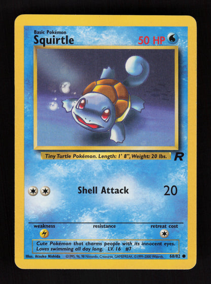 Squirtle 68/82 - Team Rocket
