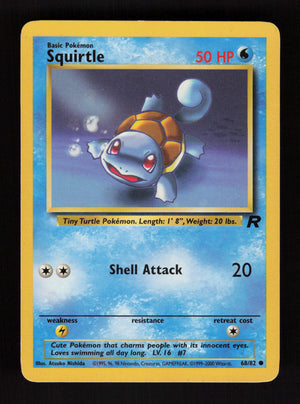 Squirtle 68/82 - Team Rocket